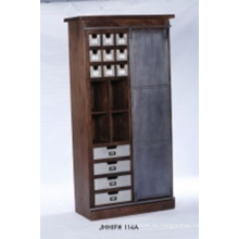 Portable Wooden Closet Cluffes Speicher Organizer Schlafzimmer Kleiderschrank